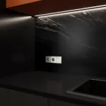 Клавиши для выключателя/переключателя двухклавишного S70 (никель) Voltum VLSM000311