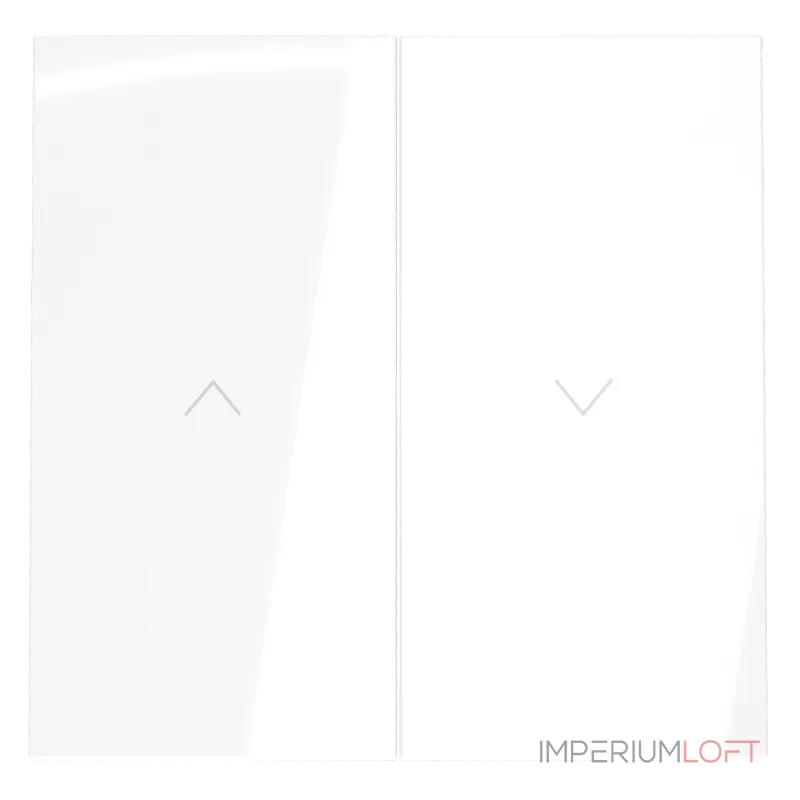 Клавиши для выключателя жалюзи S70 (белый глянцевый) Voltum VLS002501