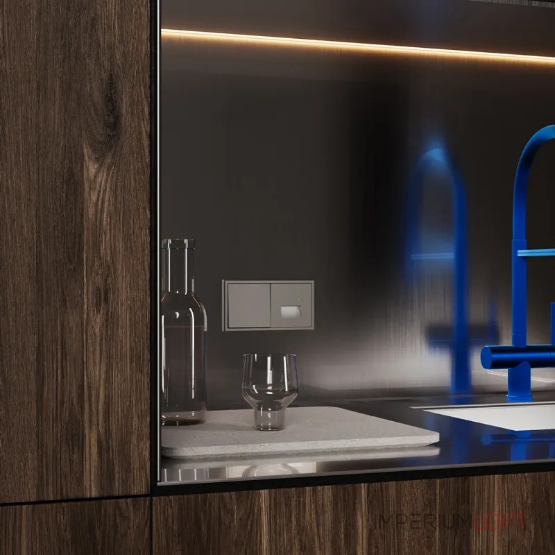 Накладка для подсветки светодиодной с датчиком S70 (капучино) Voltum VLS002414