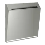 Накладка для выключателя карточного S70 (сталь) Voltum VLS002605