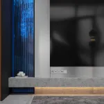 Накладка для розетки телевизионной оконечной TV+SAT S70 (серый) Voltum VLS001616