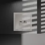 Розетка телевизионная встраиваемая S70 TV+RJ45 кат. 6 (кашемир) Voltum VLS060703
