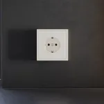 Накладка для розетки с заземлением S70 (хлопок) Voltum VLS000613