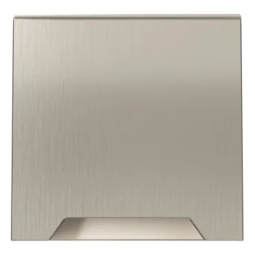 Накладка для розетки с заземлением, защитными шторками и крышкой, S70 Metal (никель) Накладка для розетки с заземлением, защитными шторками и крышкой, S70 Metal (никель)