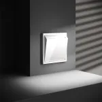 Выключатель встраиваемый S70 карточный 16А (белый глянцевый) Voltum VLS010701