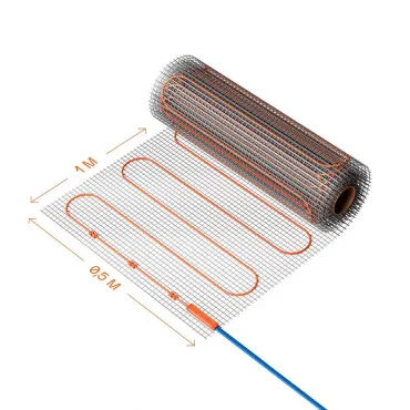 Нагревательный мат Voltum 150 Вт/м 1 м 05 м2 VLT01-150-0.5