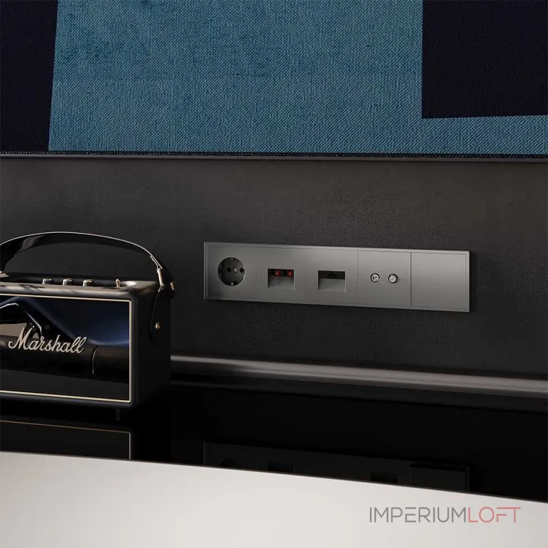 Розетка акустическая встраиваемая Voltum S70 4-местная VLS060306 от ImperiumLoft Розетка акустическая встраиваемая Voltum S70 4-местная VLS060306 от ImperiumLoft