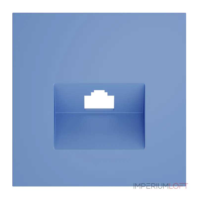 Накладка для розетки компьютерной RJ45 кат.6 S70 (деним) Voltum VLS001315 Накладка для розетки компьютерной RJ45 кат.6 S70 (деним) Voltum VLS001315