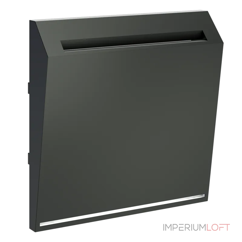 Накладка для выключателя карточного S70 (титан) Voltum VLS002606