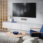 Накладка для розетки TV+RJ45 кат. 6 S70 (капучино) Voltum VLS002714