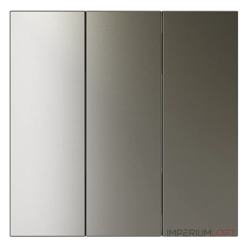 Клавиши для выключателя/переключателя трехклавишного S70 (шелк) Voltum VLS000504