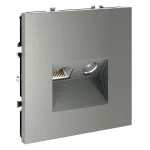 Розетка телевизионная встраиваемая S70 TV+RJ45 кат. 6 (сталь) Voltum VLS060705