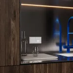 Клавиша для выключателя/переключателя одноклавишного S70 (серый) Voltum VLS000116