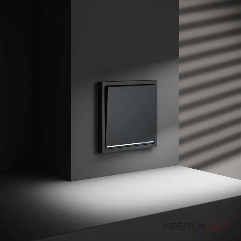 Проходной переключатель встраиваемый Voltum S70 одноклавишный с подсветкой 10А VLS010407 от ImperiumLoft Проходной переключатель встраиваемый Voltum S70 одноклавишный с подсветкой 10А VLS010407 от ImperiumLoft