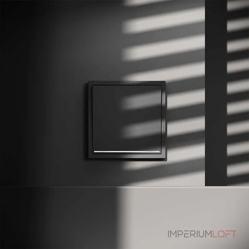 Проходной переключатель встраиваемый Voltum S70 одноклавишный с подсветкой 10А VLS010407 от ImperiumLoft Проходной переключатель встраиваемый Voltum S70 одноклавишный с подсветкой 10А VLS010407 от ImperiumLoft