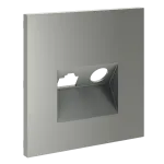 Накладка для розетки TV+RJ45 кат. 6 S70 (сталь) Voltum VLS002705