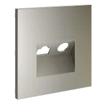 Накладка для розетки TV+RJ45 кат. 6 S70 (шелк) Voltum VLS002704