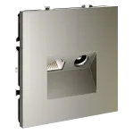 Розетка телевизионная встраиваемая S70 TV+RJ45 кат. 6 (шелк) Voltum VLS060704