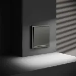 Проходной переключатель встраиваемый Voltum S70 одноклавишный с подсветкой 10АVLS010406 от ImperiumLoft