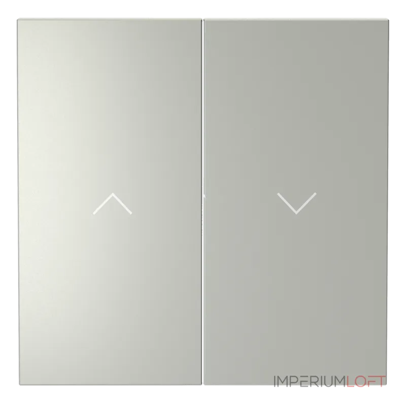 Клавиши для выключателя жалюзи S70 (сталь) Voltum VLS002505