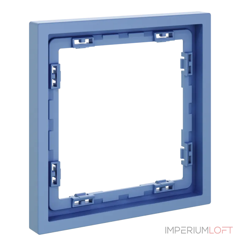 Рамка пластиковая S70 на 1 пост (деним) Voltum VLS100115