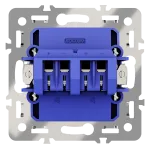 Механизм розетки акустической 4-местной S70 Voltum VLS0603M