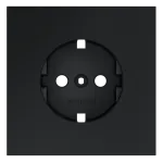 Накладка для розетки с заземлением S70 (графит) Voltum VLS000607