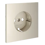 Накладка для розетки с заземлением S70 (кашемир) Voltum VLS000603