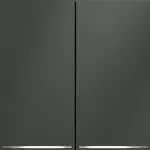 Выключатель встраиваемый Voltum S70 двухклавишный с подсветкой 10А (титан) VLS020206 от ImperiumLoft