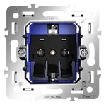 Механизм розетки с заземлением 16А S70 Voltum VLS0401M
