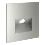 Накладка для розетки компьютерной RJ45 кат.6 S70 (сталь) Voltum VLS001305
