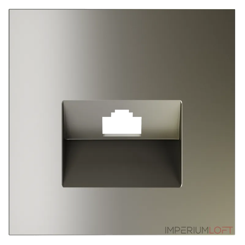 Накладка для розетки компьютерной RJ45 кат.6 S70 (шелк) Voltum VLS001304 Накладка для розетки компьютерной RJ45 кат.6 S70 (шелк) Voltum VLS001304