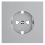 Накладка для розетки с заземлением S70 (серый) Voltum VLS000616