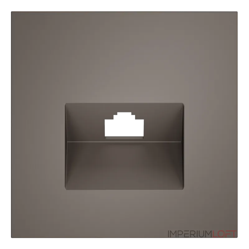 Накладка для розетки компьютерной RJ45 кат.6 S70 (капучино) Voltum VLS001314 Накладка для розетки компьютерной RJ45 кат.6 S70 (капучино) Voltum VLS001314