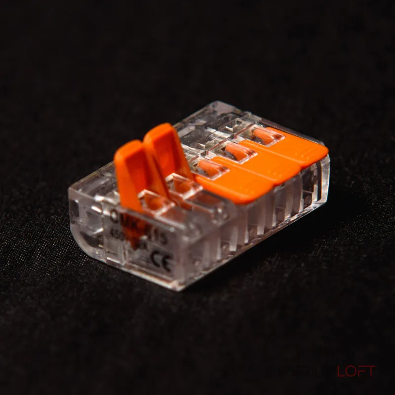 Коннектор WattMe CMK - 221-615 клемма 5-проводная от ImperiumLoft Коннектор WattMe CMK - 221-615 клемма 5-проводная от ImperiumLoft