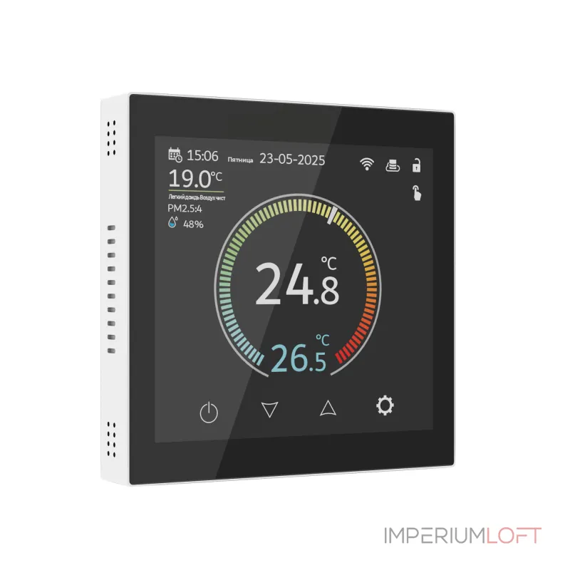 Умный сенсорный терморегулятор с LCD дисплеем Werkel W1851101