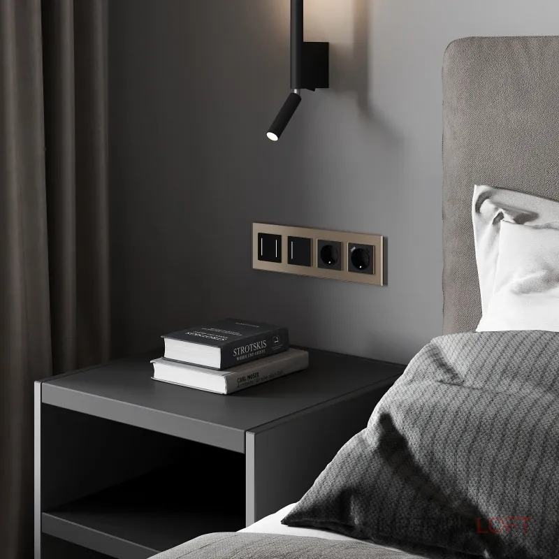 Умный сенсорный выключатель одноклавишный Werkel a064141 от ImperiumLoft