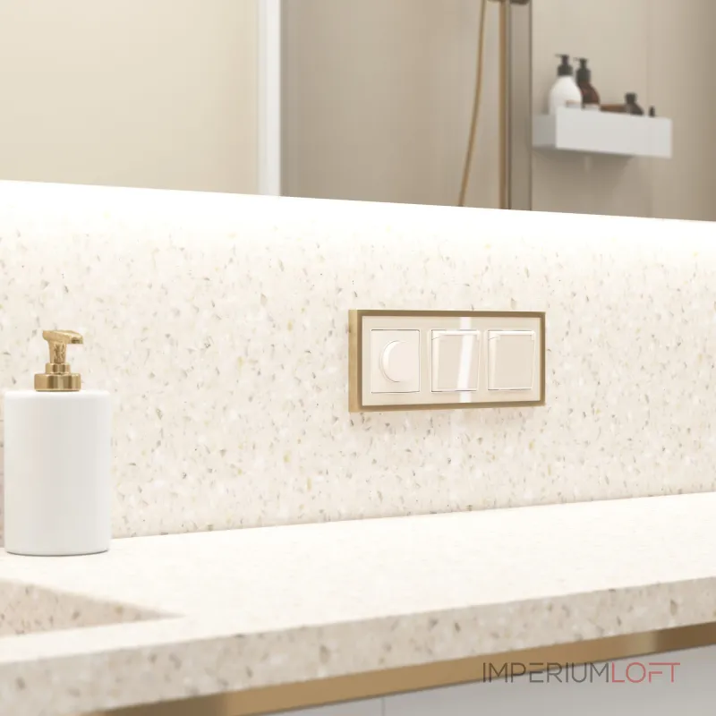 Розетка влагозащитная с защитной крышкой и шторкамиWerkel a064062 от ImperiumLoft Розетка влагозащитная с защитной крышкой и шторкамиWerkel a064062 от ImperiumLoft