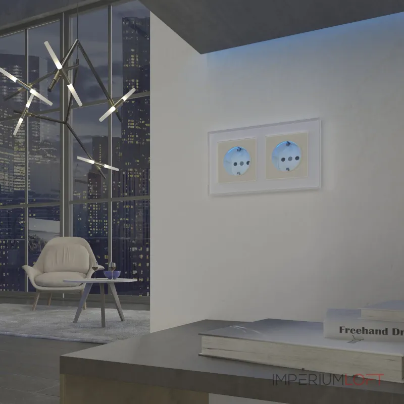 Розетка с подсветкой Werkel a054522 от ImperiumLoft Розетка с подсветкой Werkel a054522 от ImperiumLoft