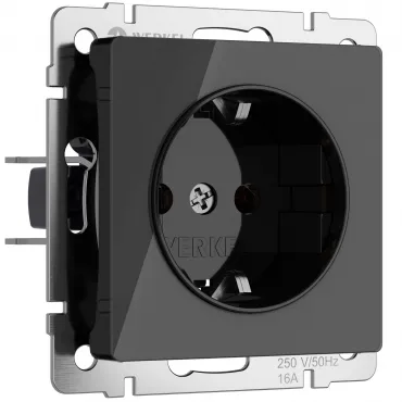 Розетка с заземлением Werkel a064041