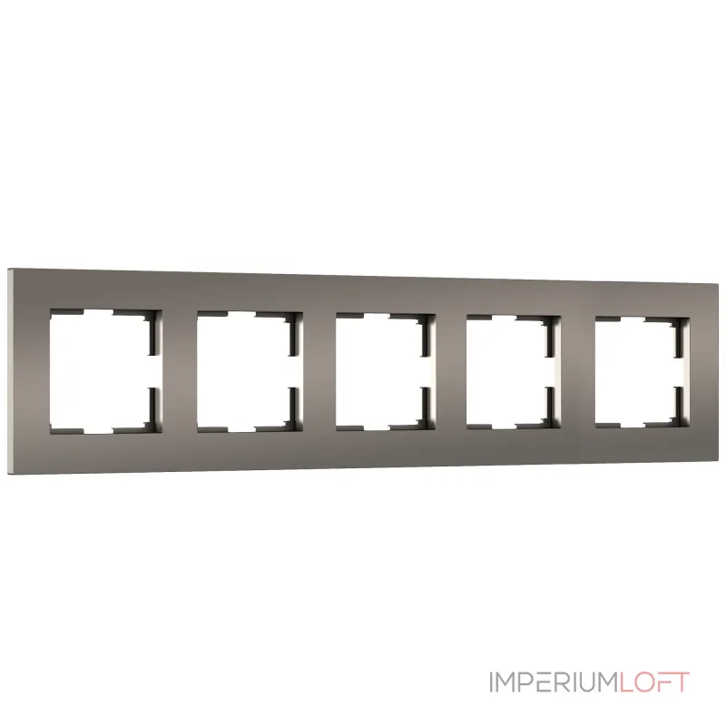 Рамка на 5 постов Slab Werkel a067788 Рамка на 5 постов Slab Werkel a067788