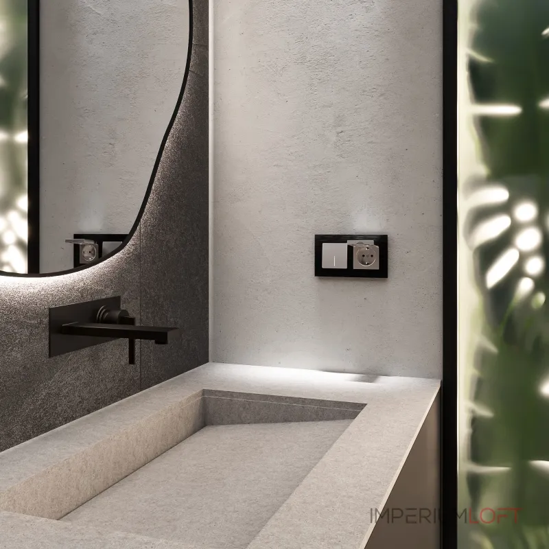 Розетка влагозащитная с защитной крышкой и шторкамиWerkel a069594 от ImperiumLoft Розетка влагозащитная с защитной крышкой и шторкамиWerkel a069594 от ImperiumLoft