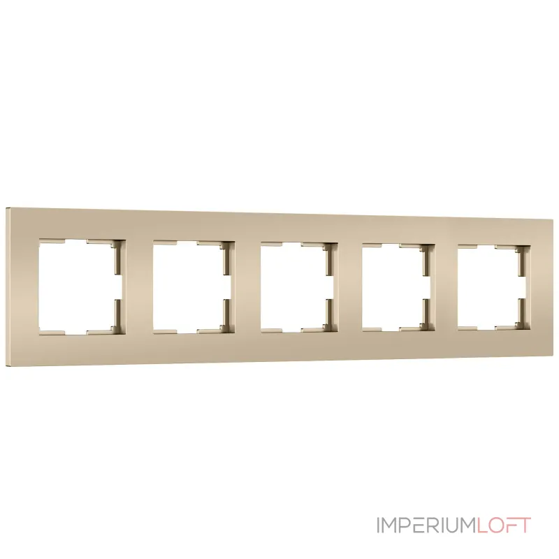 Рамка на 5 постов Slab Werkel W0052911 Рамка на 5 постов Slab Werkel W0052911