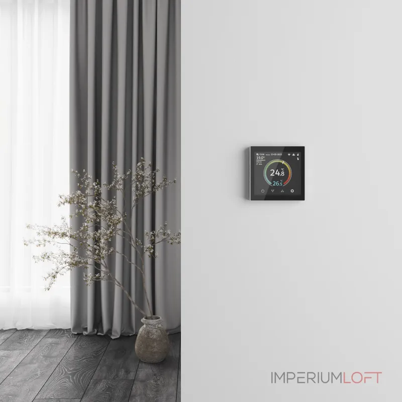 Умный сенсорный терморегулятор с LCD дисплеем Werkel W1851101