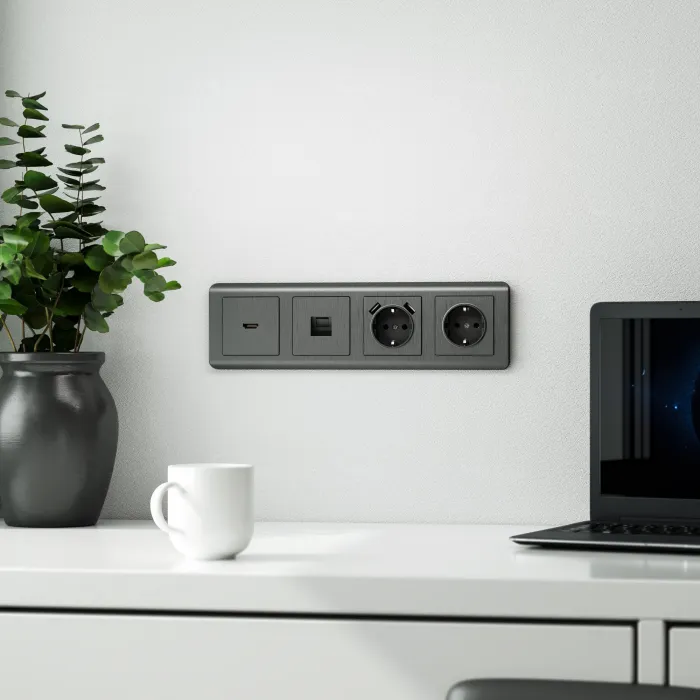 Накладка для телефонной розетки RJ-11 Werkel a050743 от ImperiumLoft