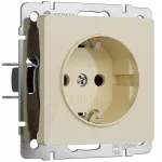 Розетка с заземлением и шторками Werkel a064061