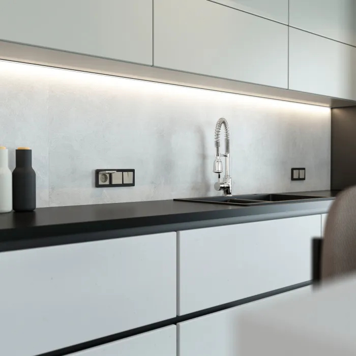 Розетка влагозащитная с защитной крышкой и шторкамиWerkel a069464 от ImperiumLoft