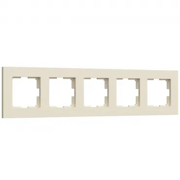 Рамка на 5 постов Slab Werkel a067787 Рамка на 5 постов Slab Werkel a067787