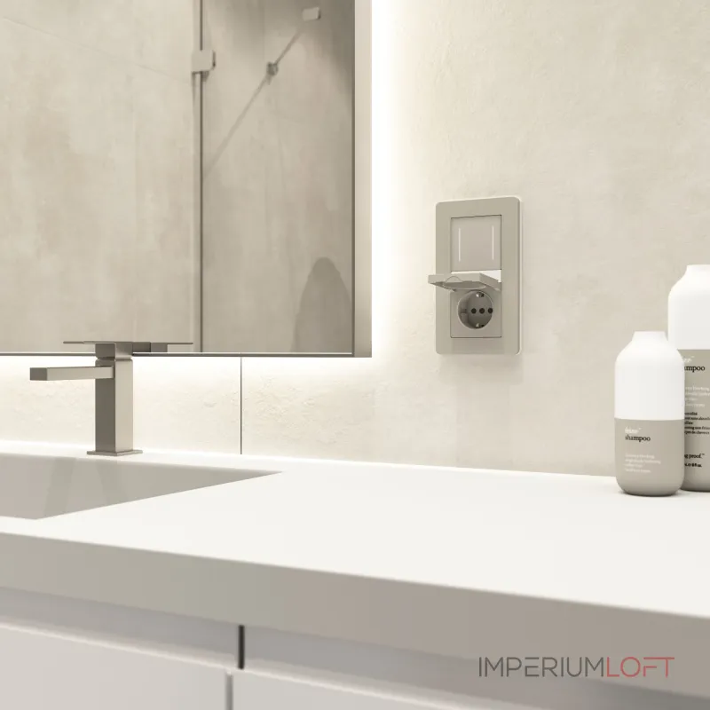 Розетка влагозащитная с защитной крышкой и шторкамиWerkel a069464 от ImperiumLoft Розетка влагозащитная с защитной крышкой и шторкамиWerkel a069464 от ImperiumLoft