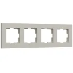 Рамка на 4 поста Slab Werkel W0042917